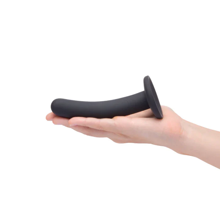 5 Inch Curved Silicone Dildo - Image 4