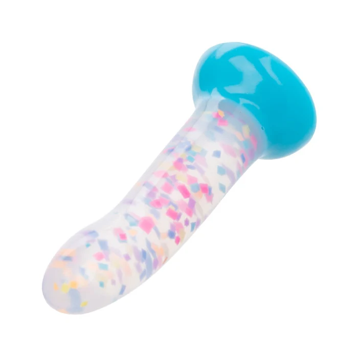 6" Glow Stick Party Silicone Glow-In-The-Dark Dildo with Suction Cup - Image 2