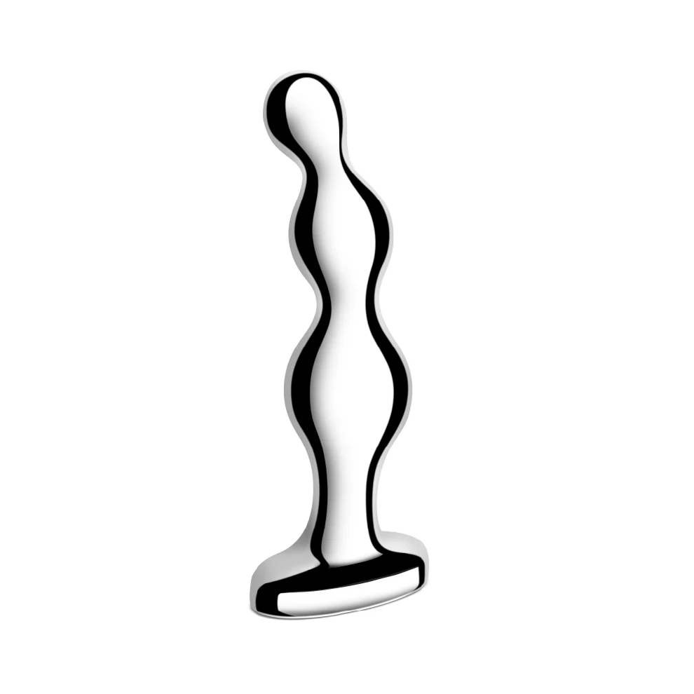 b-Vibe Stainless Steel Anal Beads - Image 2