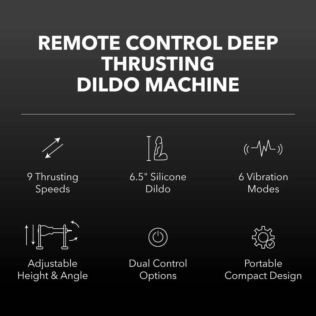 Remote Control Adjustable Dildo Machine - Image 2