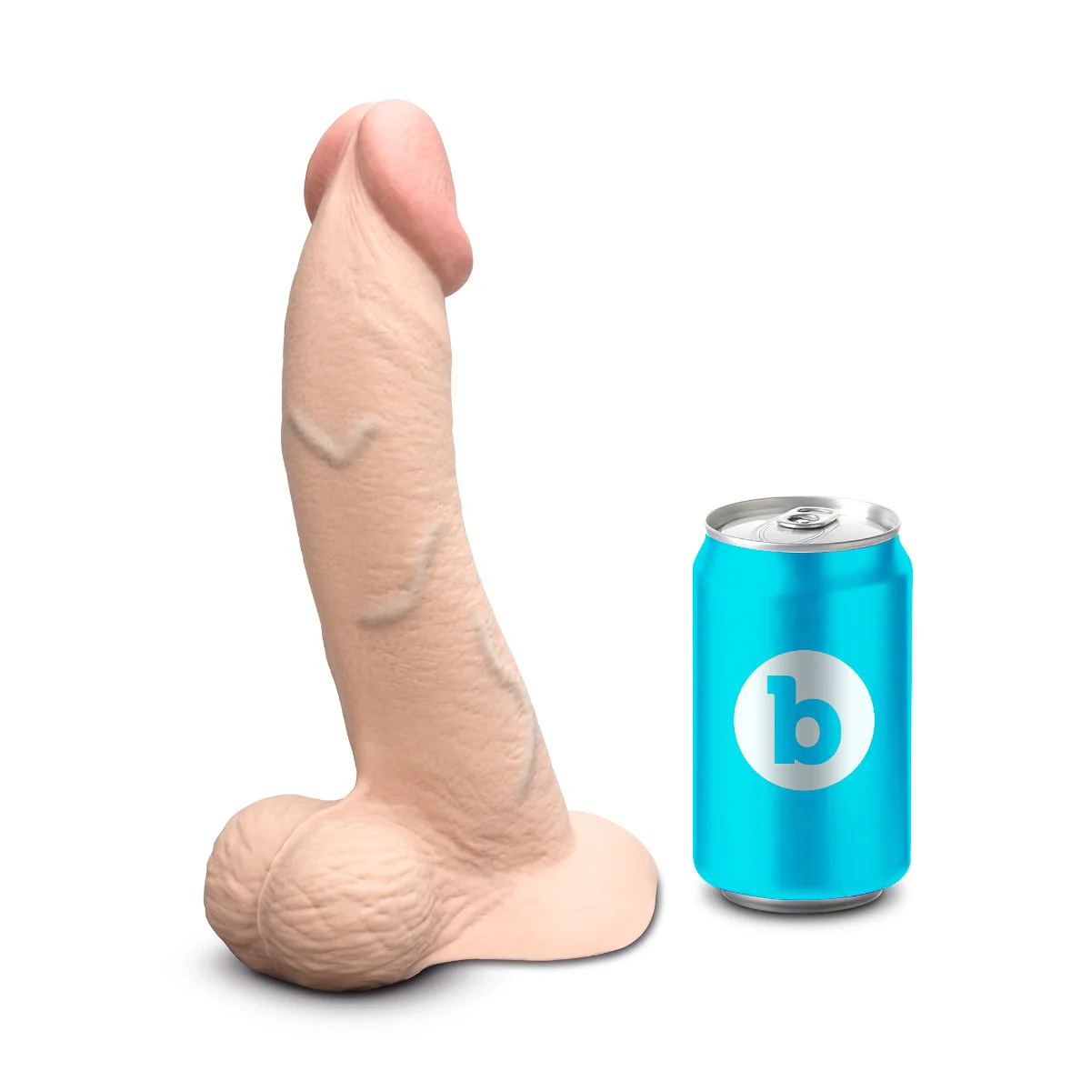 Slipskin Realistic Silicone Dildo - Curvy - Image 106
