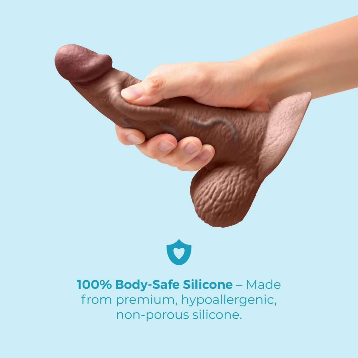 Slipskin Realistic Silicone Dildo - Curvy - Image 172