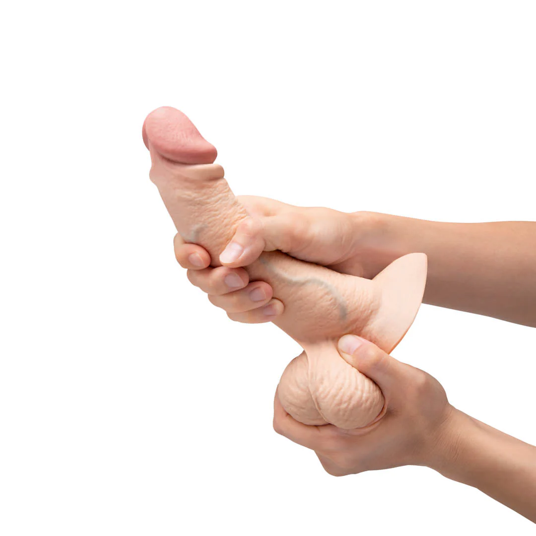 Slipskin Realistic Silicone Dildo - Curvy - Image 64