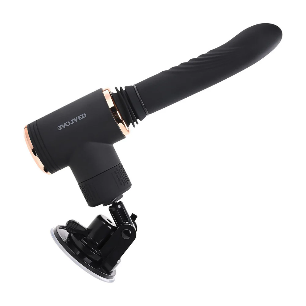 Too Hot to Handle Thrusting Vibrator Sex Machine - Image 4