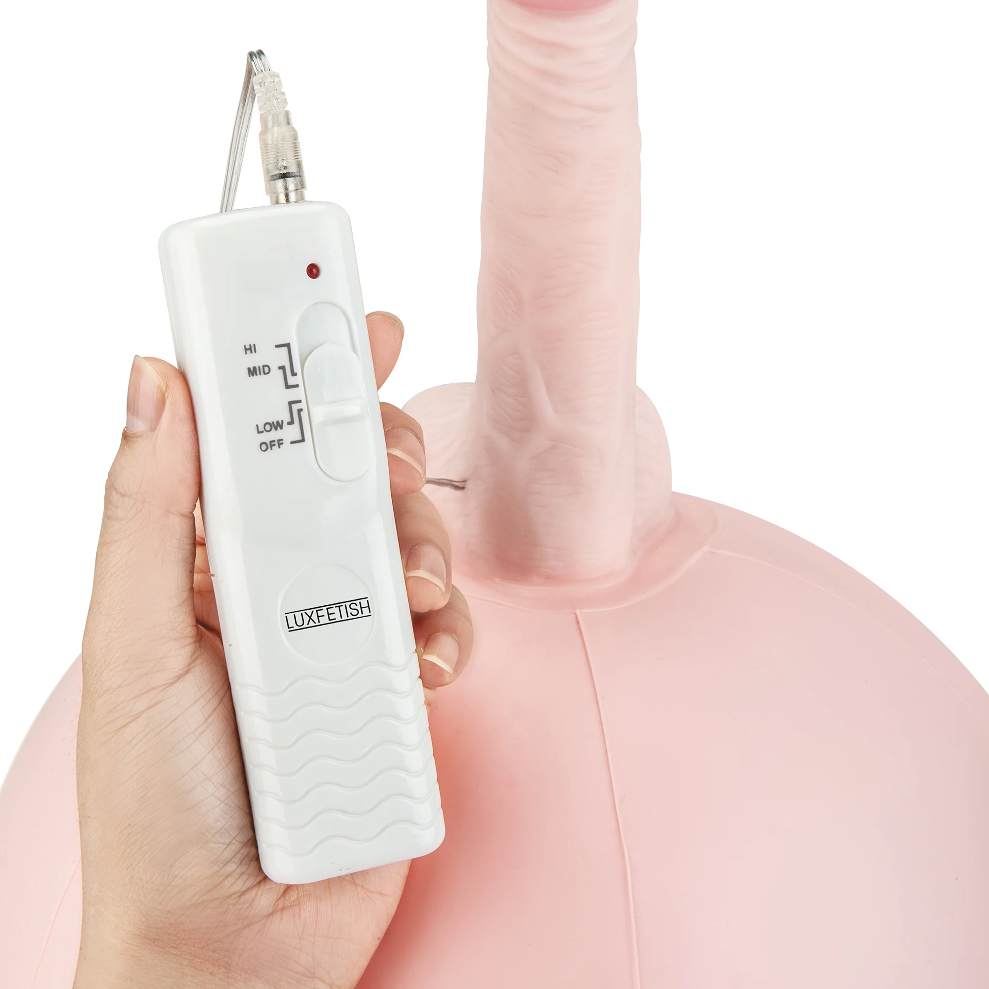 Vibrating Yoga Ball Dildo - Image 5